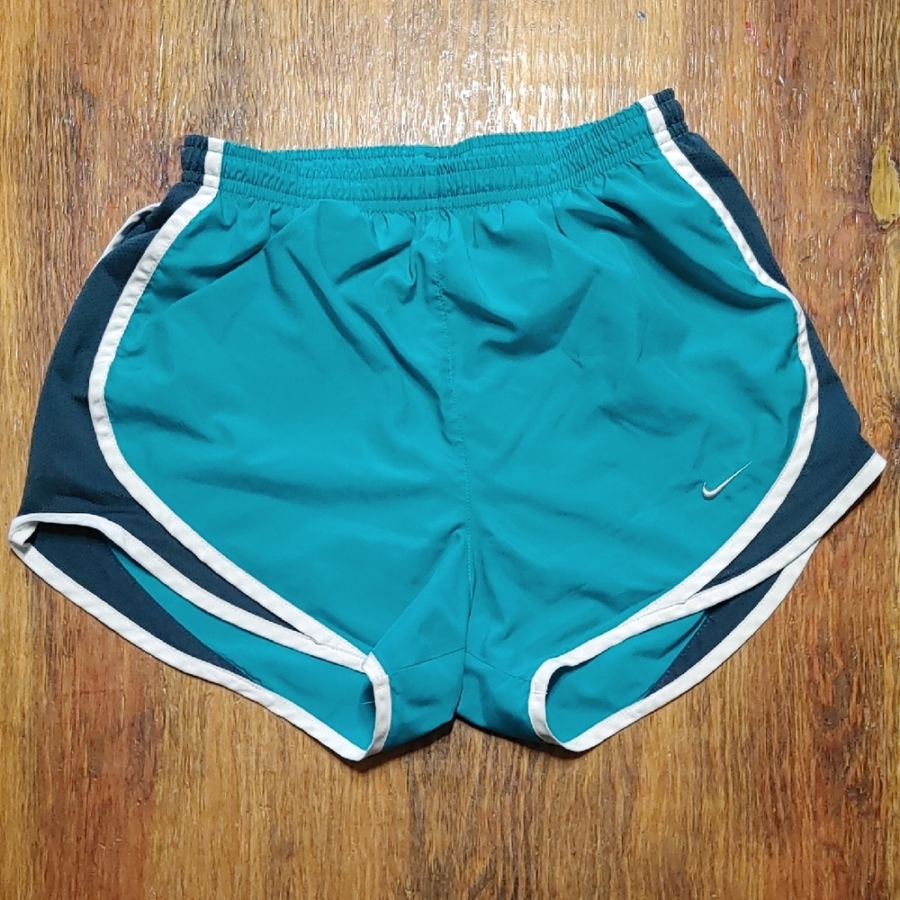 Nike Dri Fit Teal Athletic Shorts Size XS